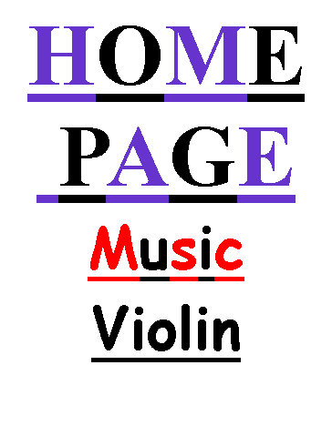 Text Box: HOME PAGEMusicViolin